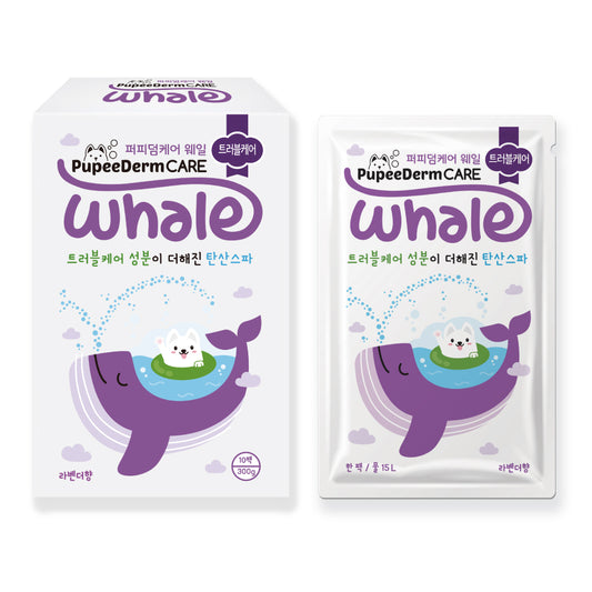 Pupeederm Care WHALE — Trouble Care (Lavender)
